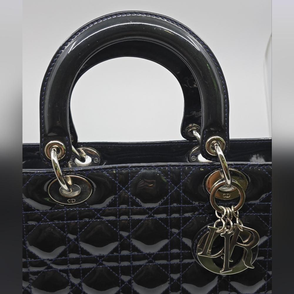 Christian Dior Cannage Lady Dior Large - Picture 3 of 15